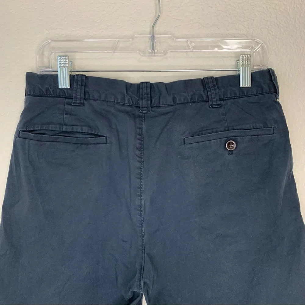 J. Crew Stretch Navy Blue Men’s Chino Shorts, Size 30 x 9